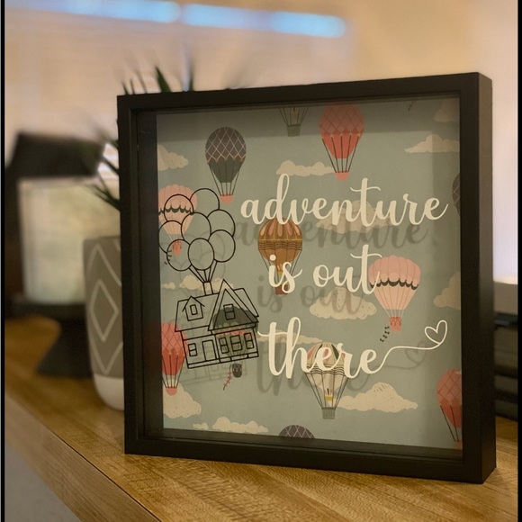 Up - Adventure is Out There - Shadowbox Piggy Bank - Picture 1 of 2